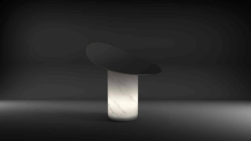 amadea marble table lamp