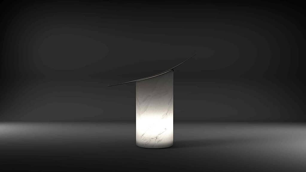 amadea marble table lamp