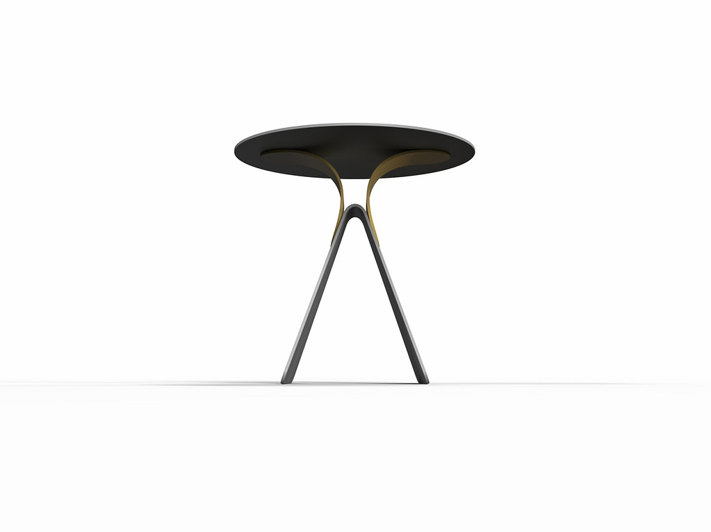cipputi metal sturdy coffee table