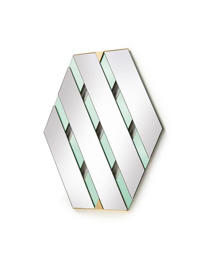Tresse - Wall Mirror - Sage Green