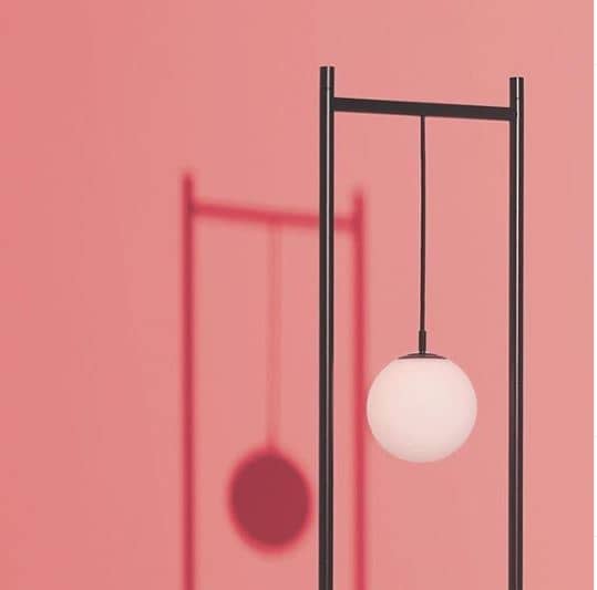 Heis led shelf lamp by Matteo Fiorini
