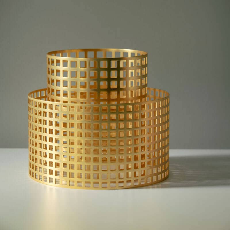 gilded vase decoration